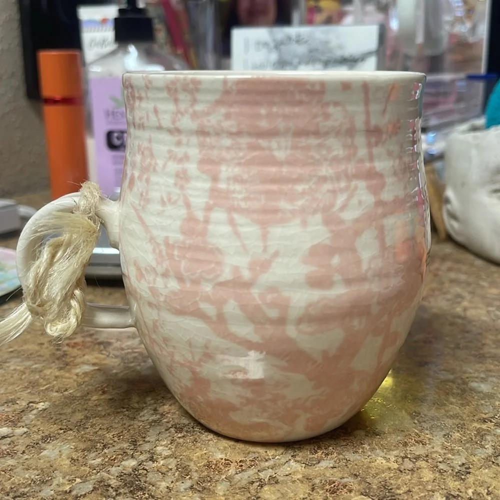 Anthropologie Homegrown Monogram Mug